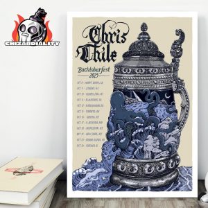 Chris Thile Back To Oberfest 2025 Artwork Poster Dates And Places List Wall Decor Poster Canvas