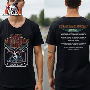 Dave Matthews Band Tour 2025 City List Tee Merch Limited Two Sided Classic T-Shirt