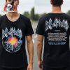 Def Leppard Rock Rock Summer Tour 2025 Tee Merch Two Sided Classic T-Shirt
