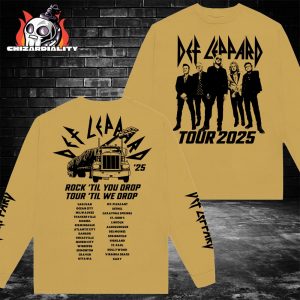 Def Leppard Summer Tour 2025 Long Sleeve Tee Merch Limited Classic T-Shirt