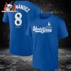 Max Muncy Los Angeles Dodgers 2025 World Series Name And Number Two Sided Classic T-Shirt