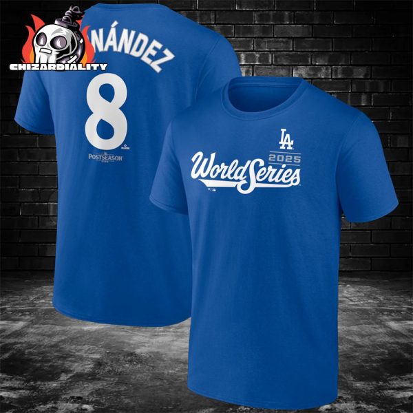 Enrique Hernández Los Angeles Dodgers 2025 World Series Name And Number Classic T-Shirt