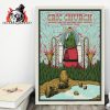 Eric Church Free The Machine Tour 2025 Web Edition Poster At Delta Center Salt Lake City UT On October 23th 2025 Wall Decor Poster Canvas