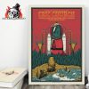 Eric Church Free The Machine Tour 2025 Web Edition Poster At Extramile Arena Boise Idaho On October 24th 2025 Home Decor Poster Canvas