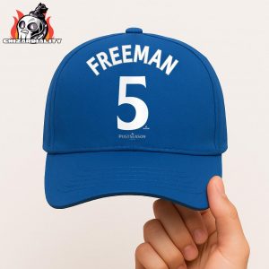 Freddie Freeman Los Angeles Dodgers 2025 World Series Name And Number Classic Hat Cap Snapback