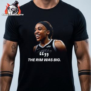 Jackie Young Las Vegas Aces Says The Rim Was Big In Reference To Her 3Q Performance Game 2 WNBA Finals 2025 Classic T-Shirt