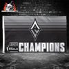 Las Vegas Aces 2025 WNBA Finals Champions 3x WNBA Finals Champions Garden House Two Sided Flag