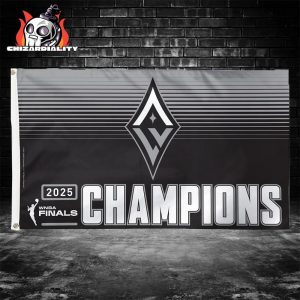 Las Vegas Aces 2025 WNBA Finals Champions 3x Champions In 4 Seasons Garden House Two Sided Flag