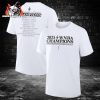 Las Vegas Aces Stadium Unisex 2025 WNBA Finals Champions Jersey Roster Two Sided Classic T-Shirt
