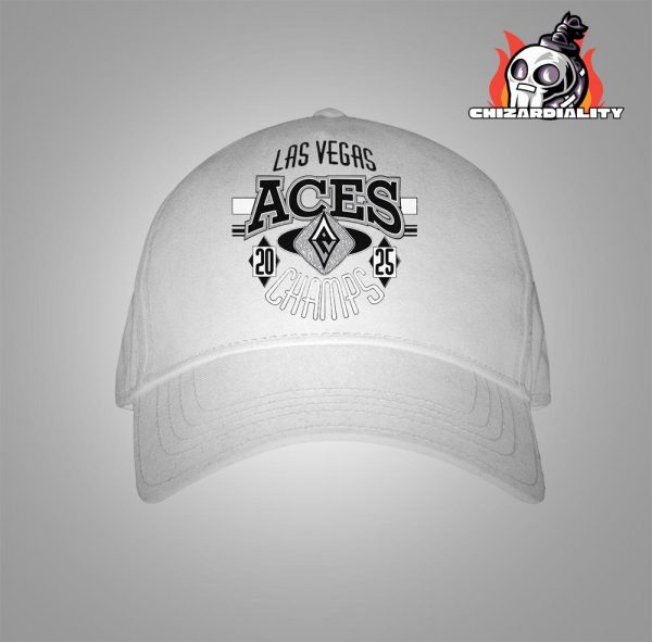 Las Vegas Aces Homage Unisex 2025 WNBA Finals Champions Statement Snapback Classic Hat Cap