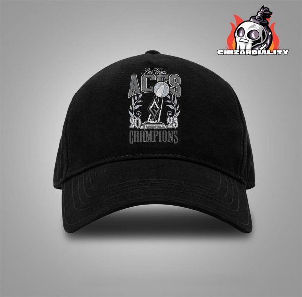 Las Vegas Aces New Era 2025 WNBA Finals Champions Boxy Vintage Snapback Classic Hat Cap
