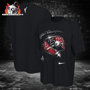 Las Vegas Aces Nike Unisex 2025 WNBA Finals Champions Celebration Premium Two Sided Classic T-Shirt