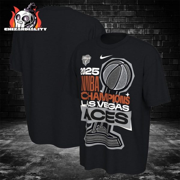 Las Vegas Aces Nike Unisex 2025 WNBA Finals Champions Locker Room Classic T-Shirt