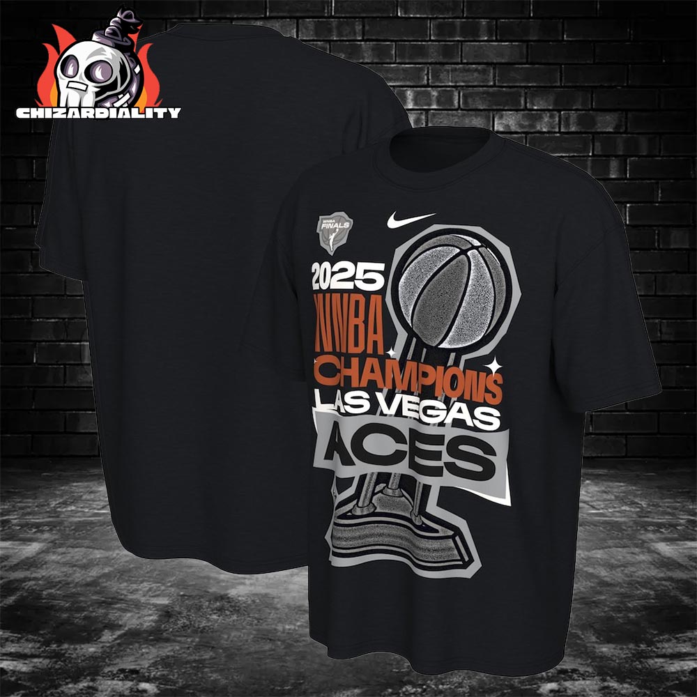 Las Vegas Aces Nike Unisex 2025 WNBA Finals Champions Locker Room Classic T-Shirt Las Vegas Aces Nike Unisex 2025 WNBA Finals Champions Locker Room Classic T-Shirt