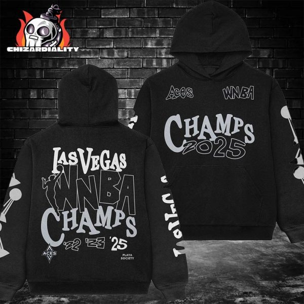 Las Vegas Aces Playa Unisex 2025 WNBA Finals Champions Premium Hoodie Classic T-Shirt
