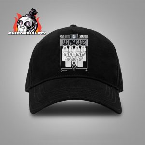 Las Vegas Aces Stadium Unisex 2025 WNBA Finals Champions Jersey Roster Snapback Classic Hat Cap
