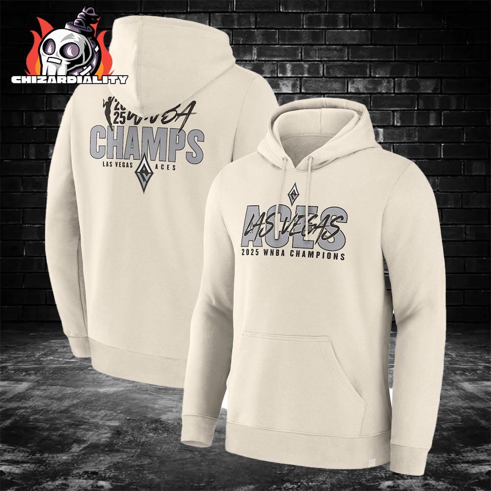 Las Vegas Aces Unisex 2025 WNBA Finals Champions Courtside Hoodie Two Sided Classic T-Shirt Las Vegas Aces Unisex 2025 WNBA Finals Champions Courtside Hoodie Two Sided Classic T-Shirt
