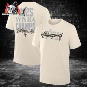 Las Vegas Aces Unisex 2025 WNBA Finals Champions Elegance Two Sided Classic T-Shirt