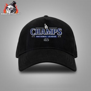 Los Angeles Dodgers 2025 National League Champions Bloop Single Classic Hat Cap Snapback