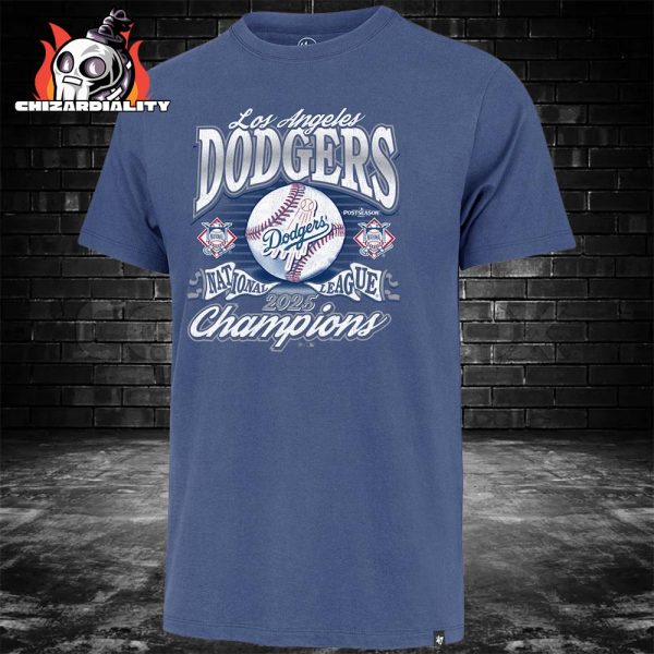 Los Angeles Dodgers 2025 National League Champions Franklin Classic T-Shirt