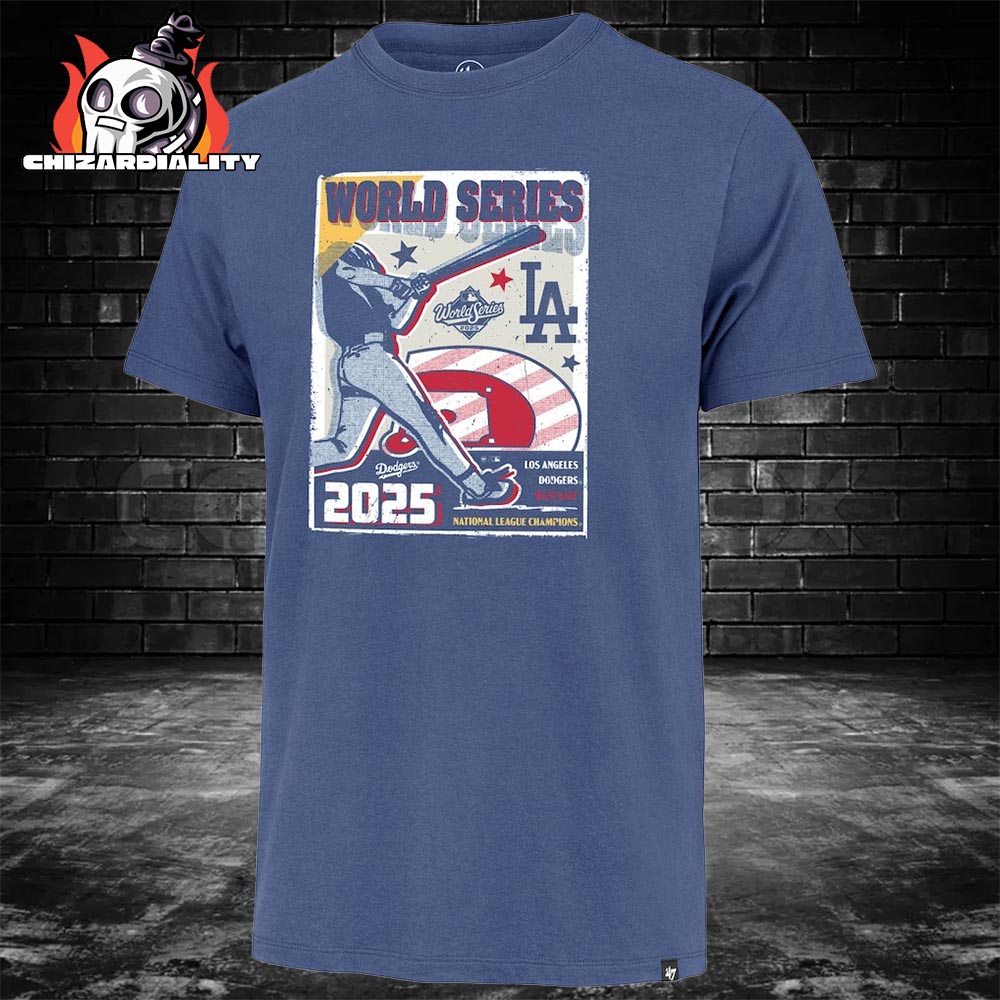 Los Angeles Dodgers 2025 World Series Franklin Classic T-Shirt Los Angeles Dodgers 2025 World Series Franklin Classic T-Shirt