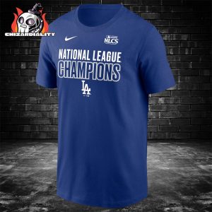 Los Angeles Dodgers Nike 2025 National League Champions Merch Classic T-Shirt
