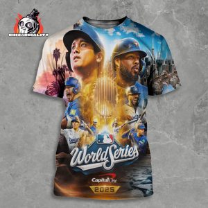 Los Angeles Dodgers Versus Toronto Blue Jays World Series MLB 2025 Matchup All Over Print Shirt
