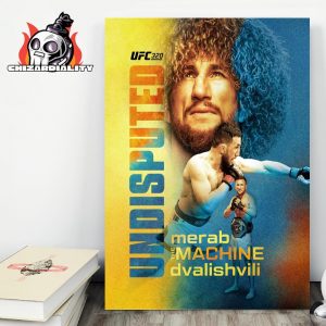 Merab Dvalishvil Defeats Cory Sandhagen At UFC 320 By Unanimous Decision To Remain The Bantamweight Champion Of The World Home Decor Poster Canvas