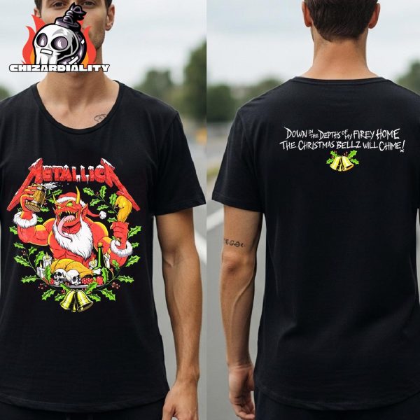 Metallica Holiday Bellz Demon Tee Christmas 2025 Holiday Gift Two Sided Classic T-Shirt