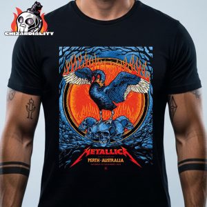 Metallica M72 World Tour 2025 Venue Art Poster By Ben Brown M72 Perth Merch At Optus Stadium On Saturday November 1st 2025 Classic T-Shirt Metallica M72 World Tour 2025 Venue Art Poster By Ben Brown M72 Perth Merch At Optus Stadium On Saturday November 1st 2025 Classic T-Shirt