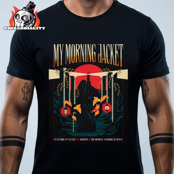 My Morning Jacket With Balthvs At The Anthem Washington DC On October 8th 2025 Classic T-Shirt
