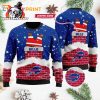 Personalized Buffalo Bills Custom Name Ugly Christmas Sweater Xmas Gift Buffalo Bills Ugly Sweater