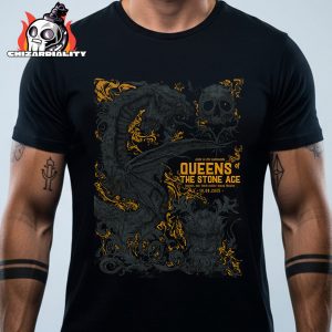 Queens Of The Stone Age Alive In The Catacombs Boch Center Wang Theatre Boston MA On October 8th 2025 Classic T-Shirt