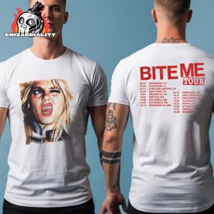 Renee Rapp Bite Me Tour 2025 White Photo Tour Tee Merch Limited Two Sided Classic T-Shirt