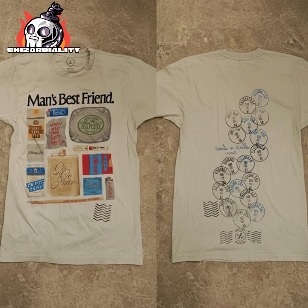 Sabrina Carpenter Short N Sweet Tour 2025 Man's Best Friend Tee Merch Two Sided Classic T-Shirt Sabrina Carpenter Short N Sweet Tour 2025 Man's Best Friend Tee Merch Two Sided Classic T-Shirt