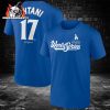 Freddie Freeman Los Angeles Dodgers 2025 World Series Name And Number Two Sided Classic T-Shirt