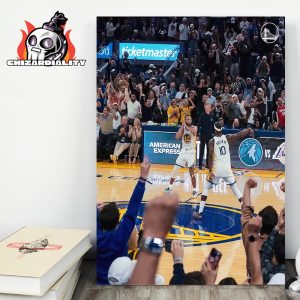 Stephen Curry Night Night With Jimmy Butler In Game Win Of Warriors Against Nuggets NBA 2025 Home Decor Poster Canvas Stephen Curry Night Night With Jimmy Butler In Game Win Of Warriors Against Nuggets NBA 2025 Home Decor Poster Canvas