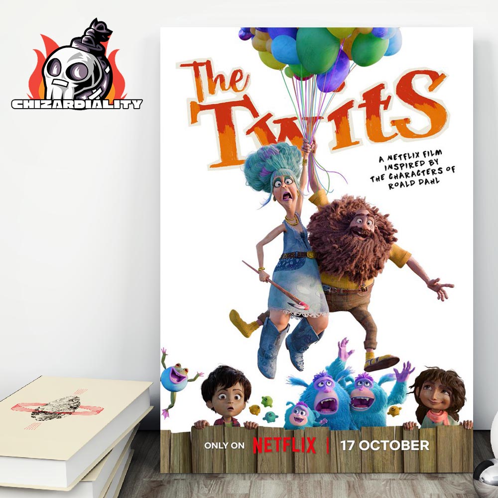 The First Poster For The Twits Has Been Released Premiering On Netflix On October 17 Wall Decor Poster Canvas The First Poster For The Twits Has Been Released Premiering On Netflix On October 17 Wall Decor Poster Canvas