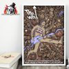 Foo Fighters Artwork Poster At Toad’s Place New Haven CT On September 23rd 2025 Wall Decor Poster Canvas