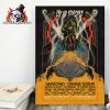 The Offspring Supercharged Tour At Palacio Vistalegre Madrid Spain On September 26th 2025 Wall Decor Poster Canvas