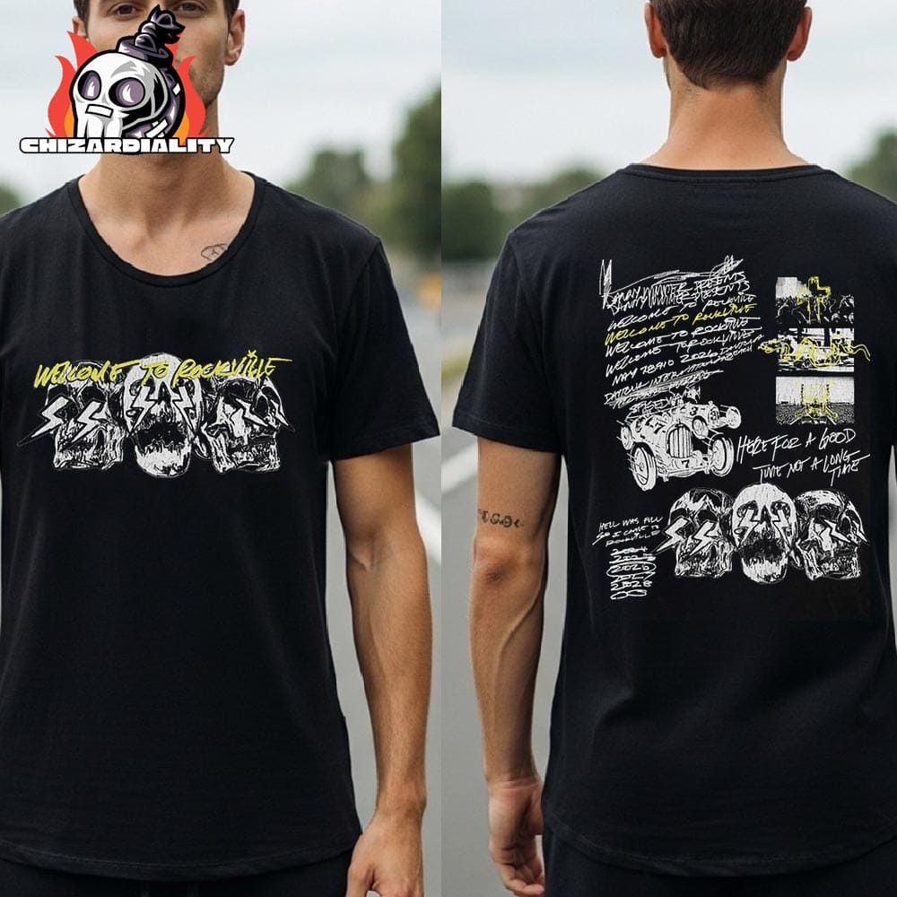 Welcome To Rockville Good Times Tee At Daytona Beach FL From May 7th 2026 Two Sided Classic T-Shirt Welcome To Rockville Good Times Tee At Daytona Beach FL From May 7th 2026 Two Sided Classic T-Shirt
