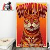 Widespread Panic Artwork Poster By Ben Kwok For 3 Nights At Riverside Theater Milwaukee WI On October 24,25,26 2025 Wall Decor Poster Canvas